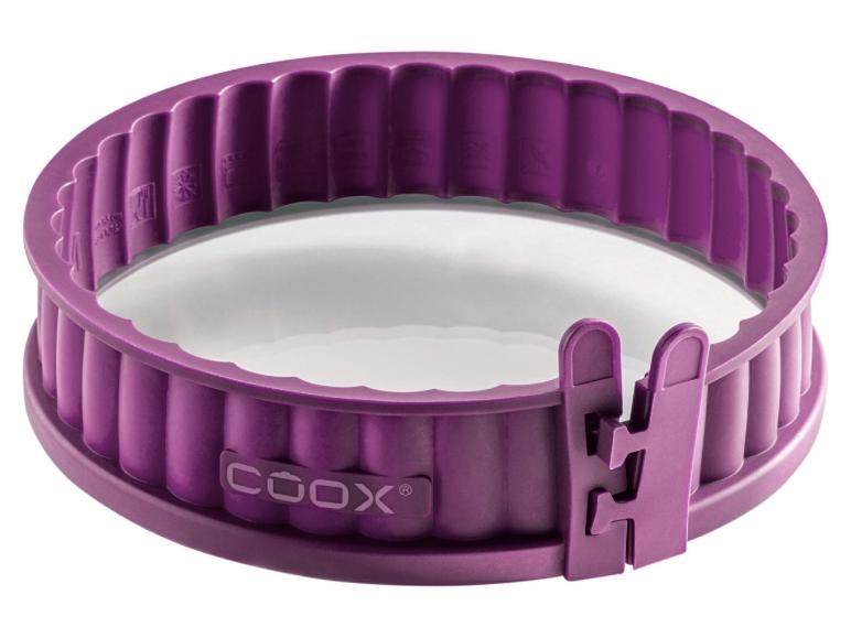 Moule à pâtisserie en silicone violet de Cook.
