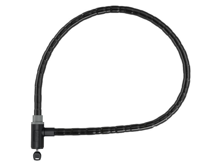 Un cadenas Crit noir avec une clé.