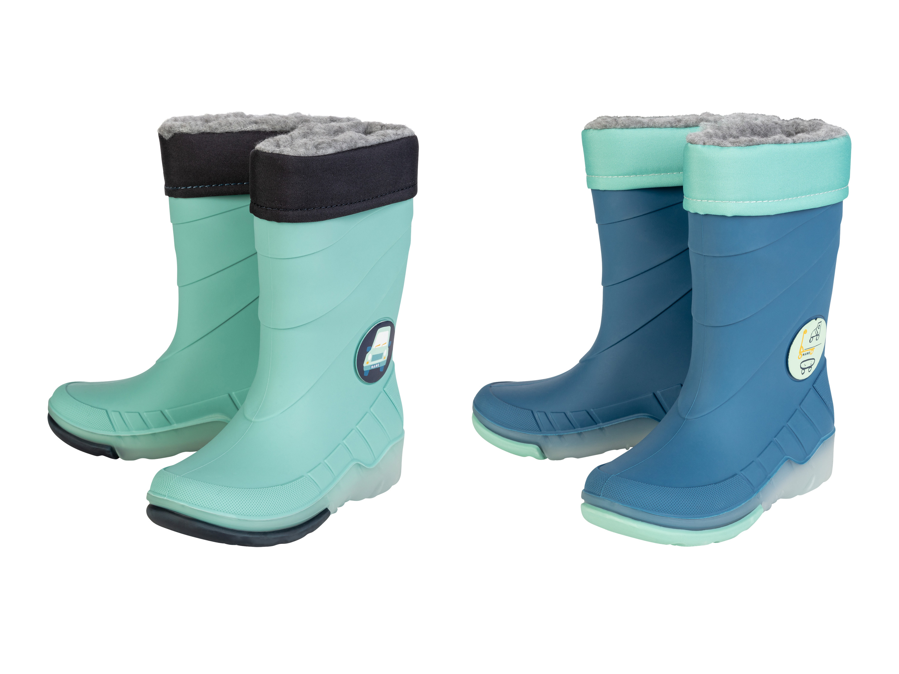 lupilu® Bottes de pluie clignotantes petit garçon
