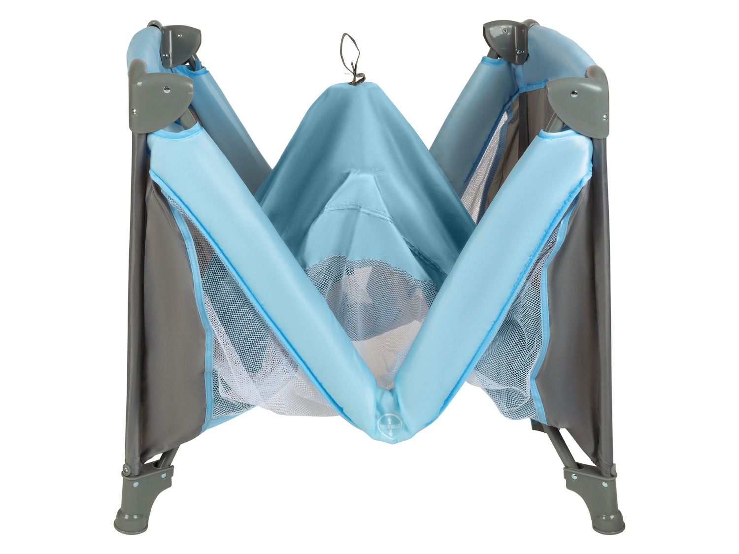 Lit De Voyage Bébé Portable - Nacelle Pliable Avec Moustiquaire Et Jouets