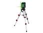 Niveau laser vert Parkside sur trépied.
