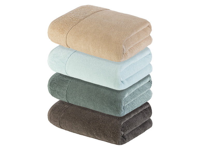 LIVARNO home Serviette de bain en éponge, 70 x 140 cm 2