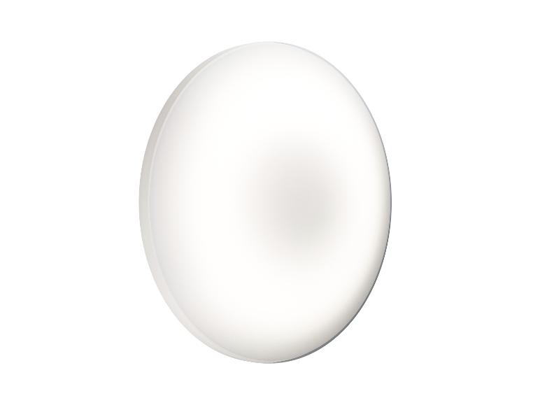 Un seul objet blanc de forme ovale avec un dégradé subtil