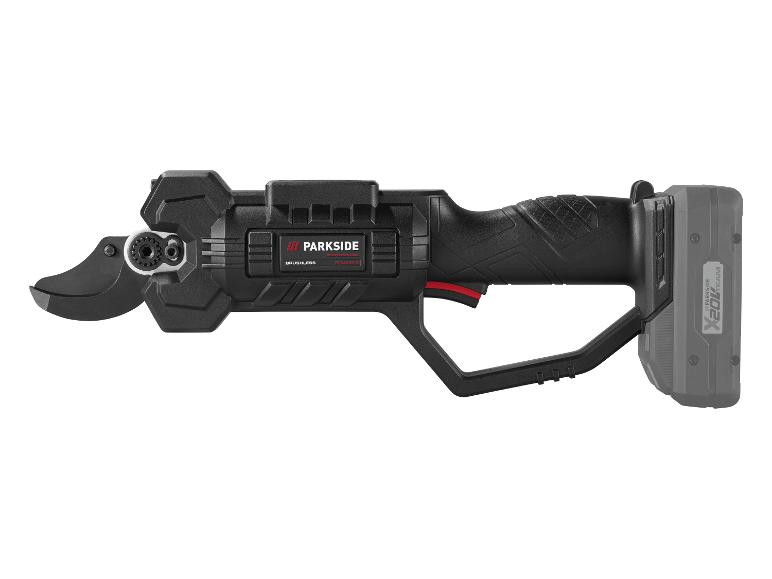 Sécateur électrique sans fil Parkside Performance PPAS 20-Li avec batterie X 20V Team.