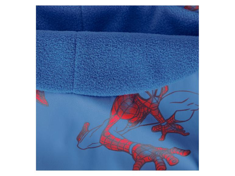 Sweat à capuche bleu avec imprimé Spiderman