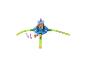 Ensemble de jeu d'eau et de golf pour enfants avec toboggans, clubs de golf et accessoires.