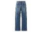 Jeans amples, coupe large, denim bleu.