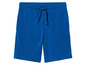 Short de jogging bleu avec cordon de serrage