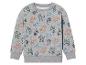 Un sweat-shirt gris avec des dinosaures