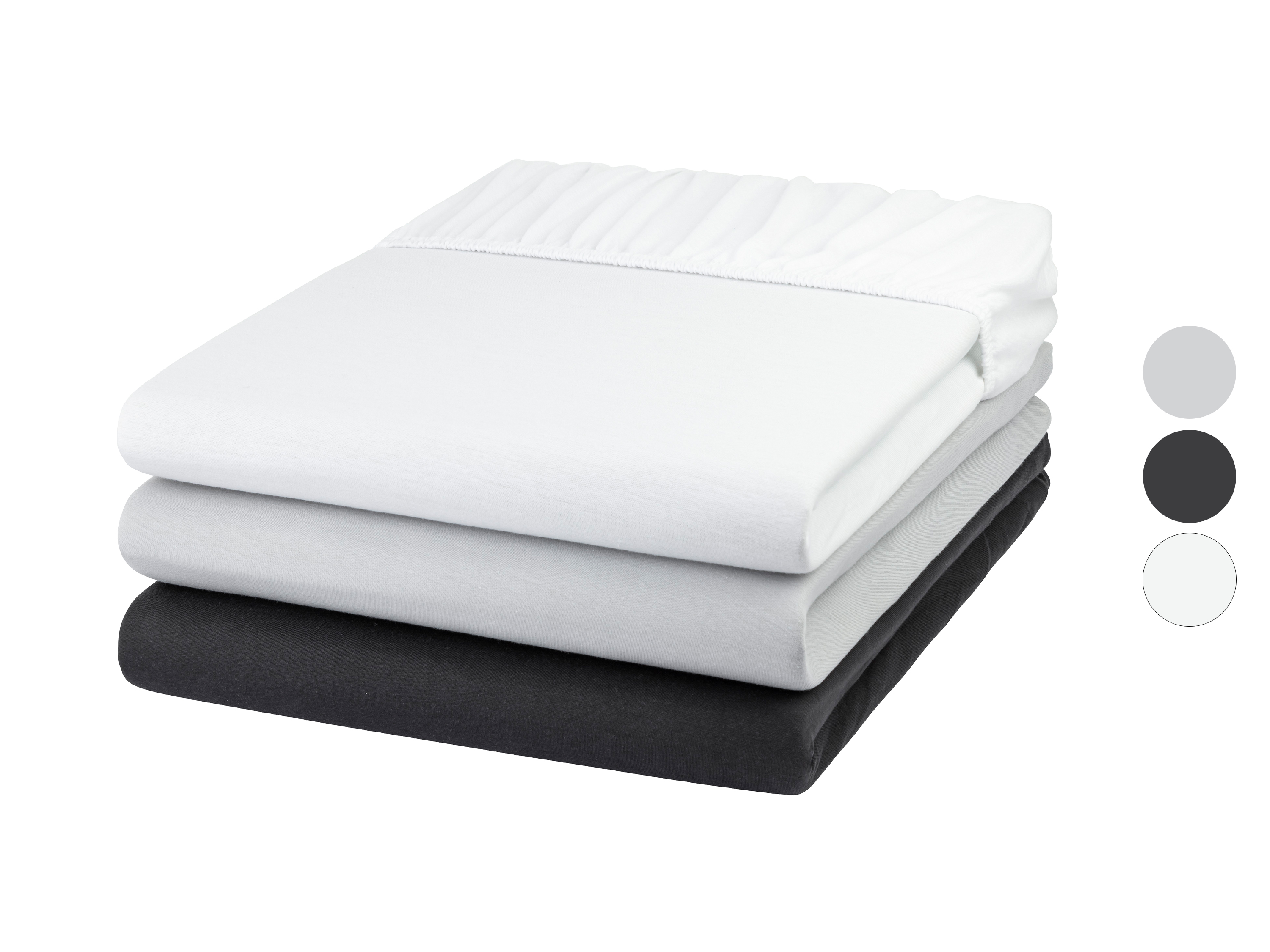 LIVARNO home Drap-housse en jersey, 90-100 x 200 cm