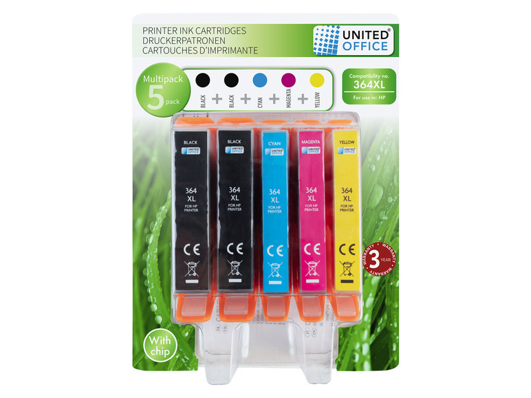 Aller en mode plein écran : UNITED OFFICE® Cartouches d'impression, Multipack, HP - Image 2