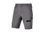 Shorts de travail gris Parkside avec poches cargo.