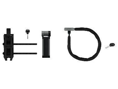 CRIVIT Antivol pour vélo pliable ou en chaîne