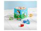 Jouets en bois Peppa Pig avec une boîte à blocs et d'autres formes.