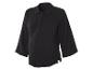 Chemise noire de grossesse à manches 3/4.