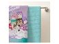 Serviettes de bain avec des adorables animaux kawaii et un style arc-en-ciel.