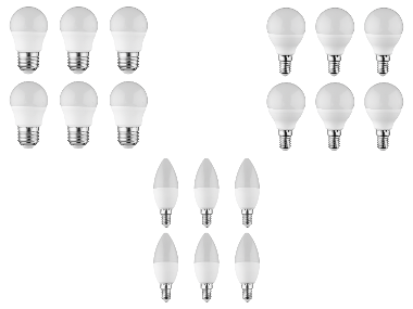 LIVARNO home Lot de 6 ampoules LED