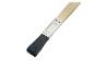 Pinceau de 20 mm avec manche en bois et poils noirs