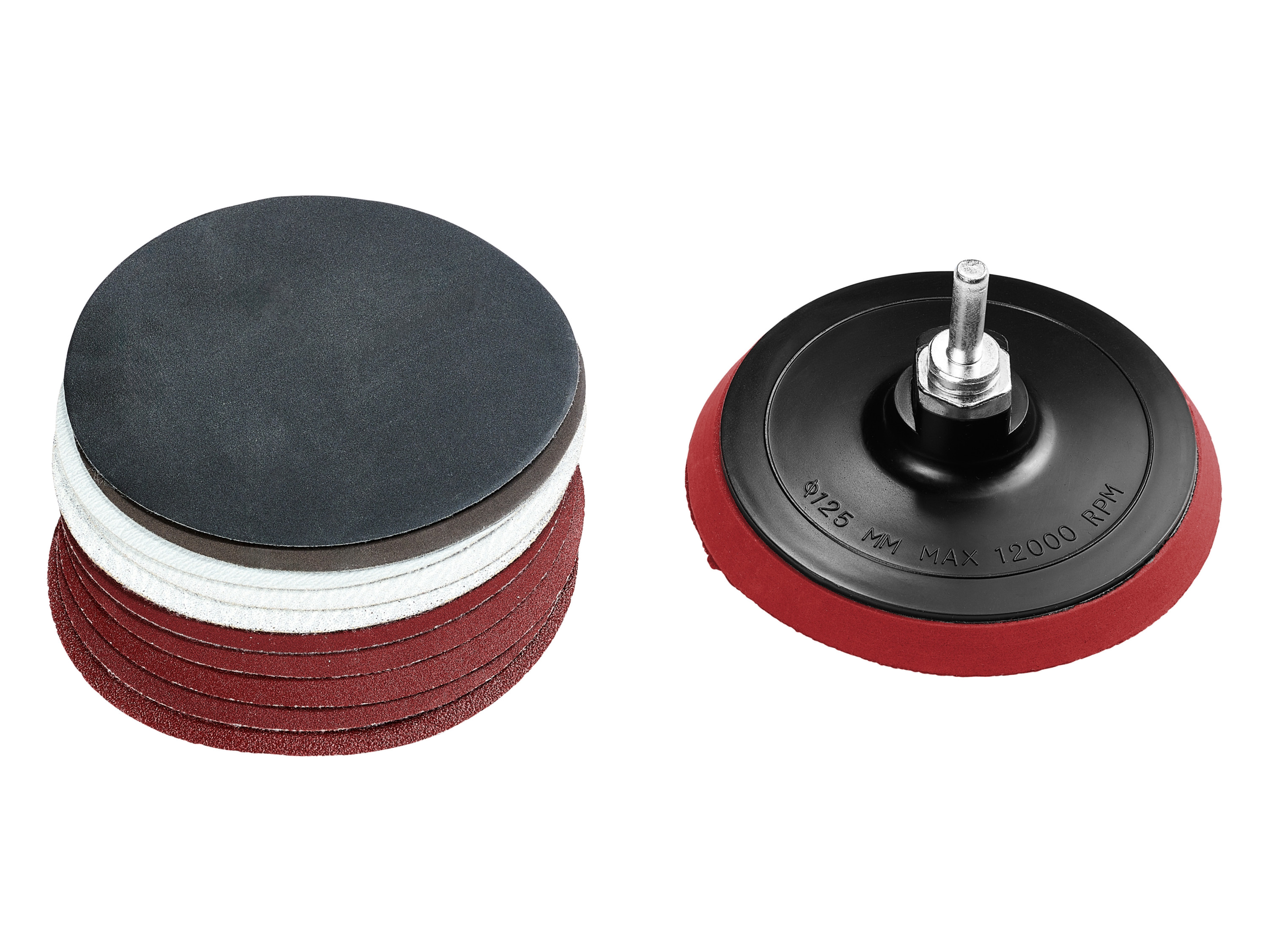 PARKSIDE® Set de disques (disque/papier abrasif 10pcs.)
