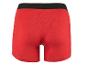Boxers rouges avec bande noire.