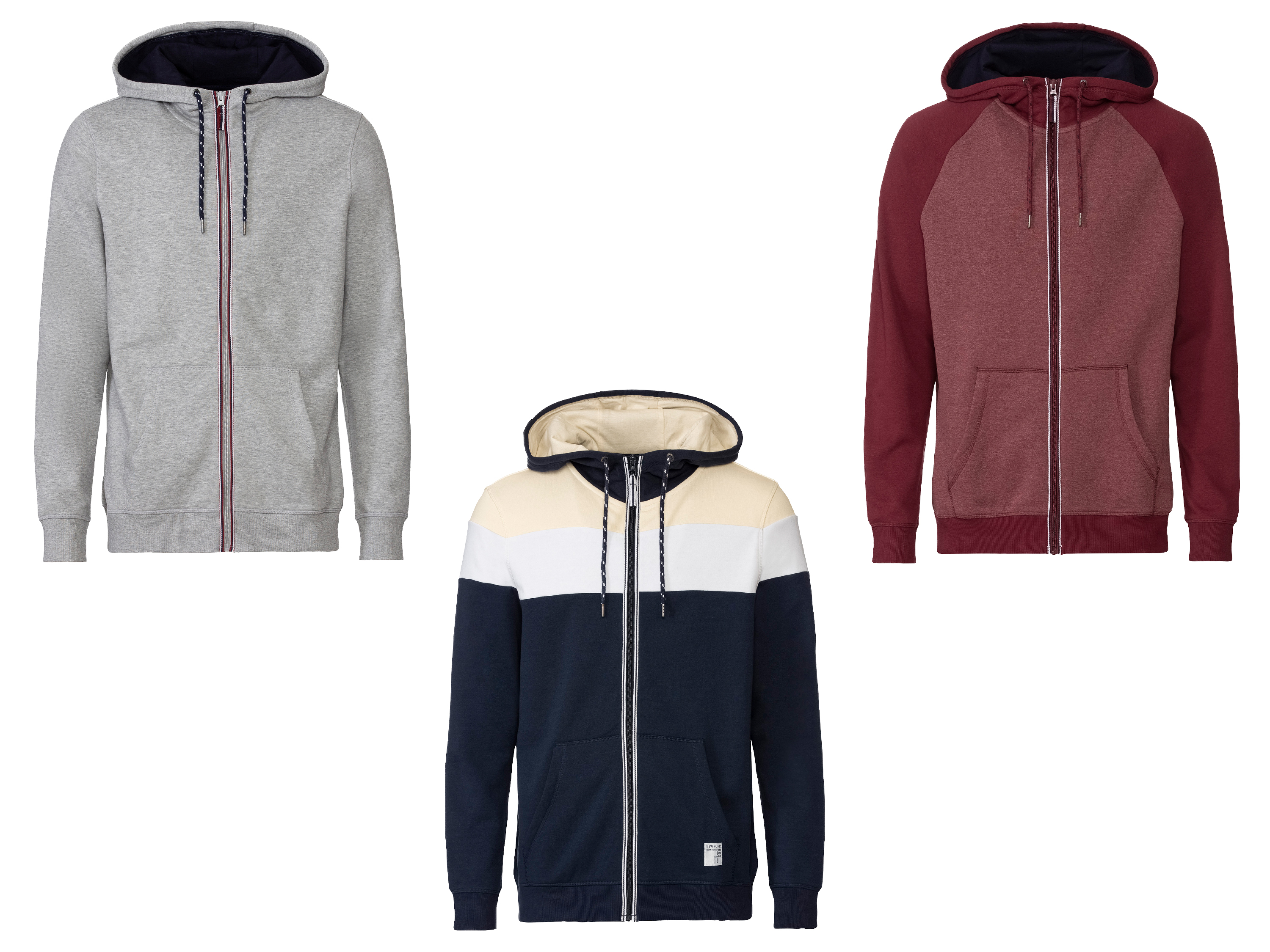 LIVERGY® Sweat à capuche homme