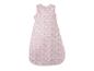 Gigoteuse rose pour bébé avec motif étoiles blanches et roses