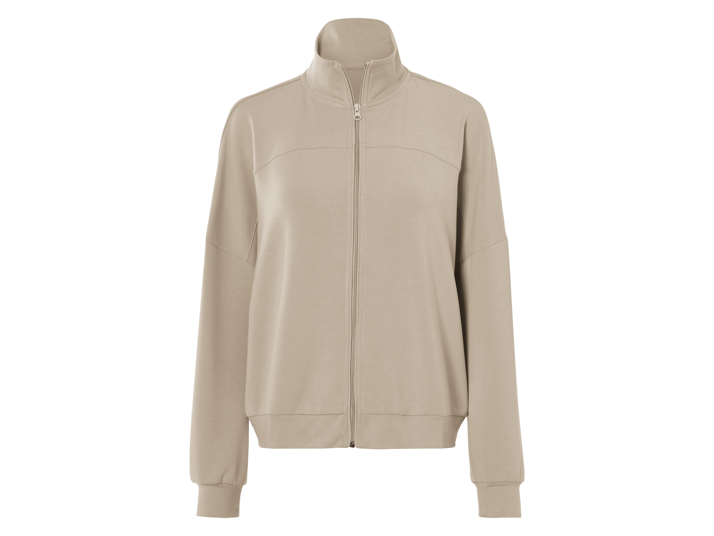 esmara® Veste ou Sweat à capuche femme (beige, S(34/36))