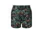 Short de bain à motif tropical.