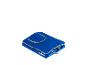 Sac isotherme et tapis de plage Crivit bleu.