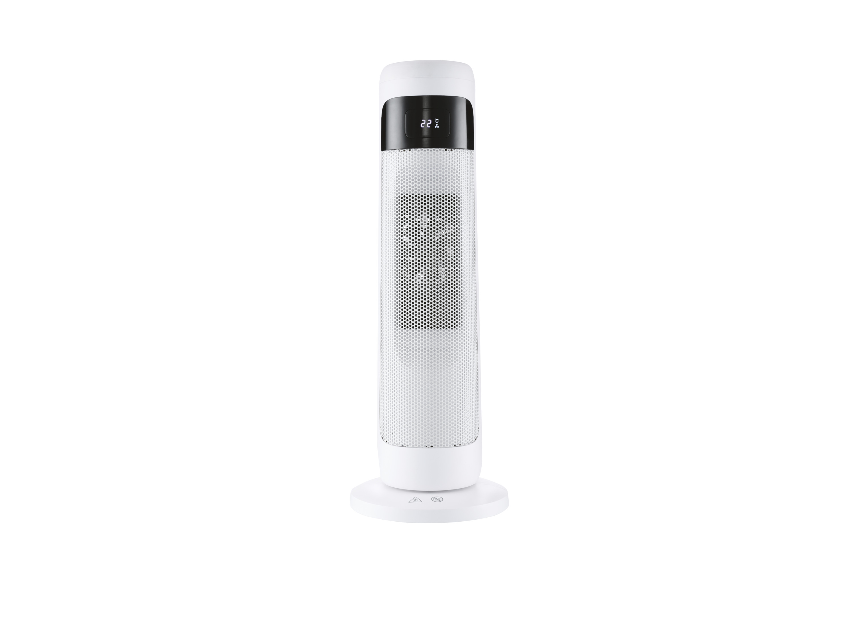 SILVERCREST® Radiateur soufflant tour en céramique, 2000 W (blanc)
