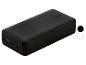 Power bank Tronic noir avec deux ports USB