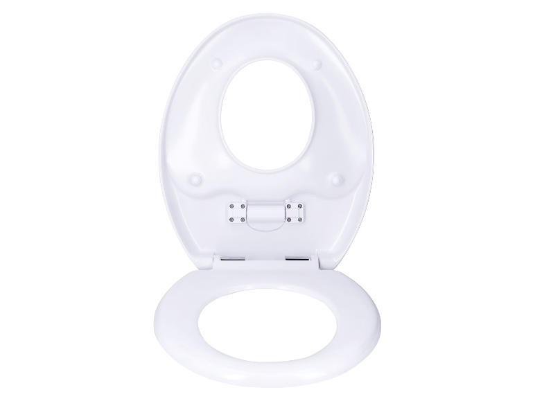 Abattant WC enfant blanc.