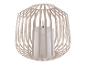 Lanterne décorative avec bougie LED de couleur beige
