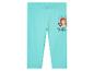 Leggings turquoise pour enfant, motif Disney Princesses et Ariel.