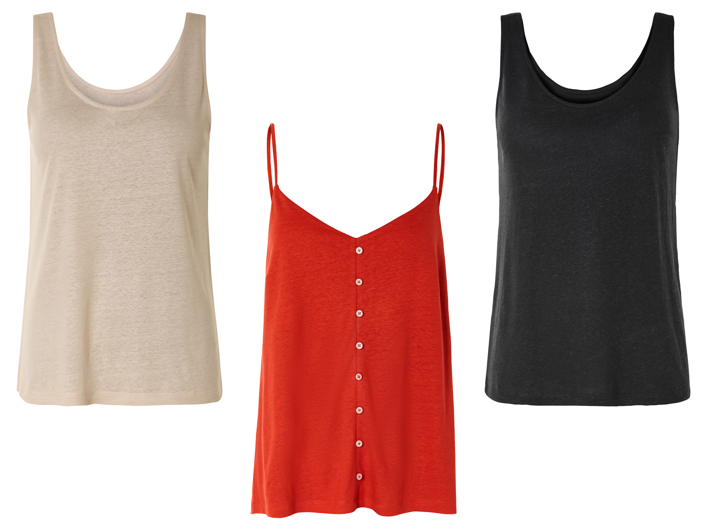 esmara® Débardeur effet lin femme