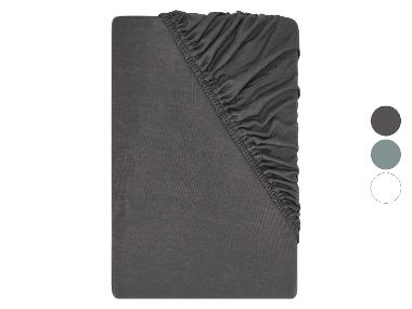 LIVARNO® Drap-housse en jersey, 180-200 x L 200 cm