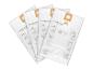 Quatre sacs d'aspirateur Parkside Performance.