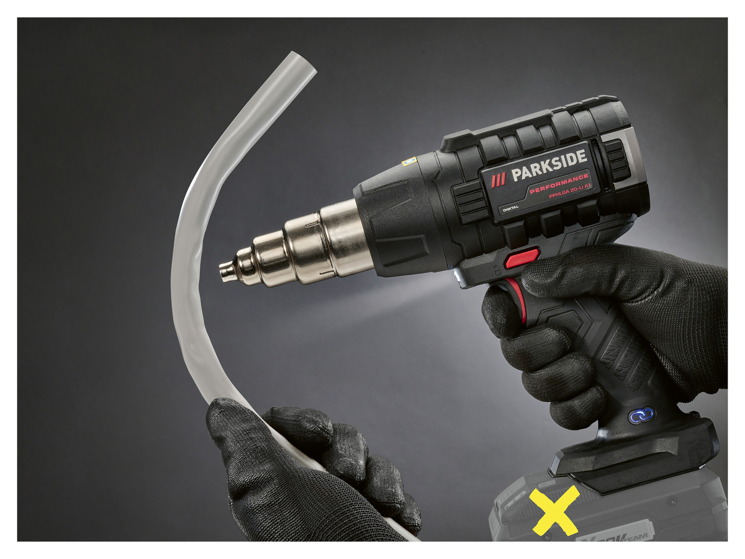Décapeur thermique sans fil PHLGA 20-Li D3, 20 V