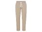Pantalon beige décontracté avec cordon de serrage.