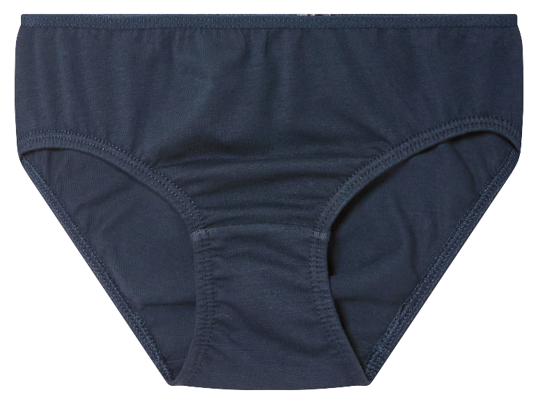 Culotte femme en coton bleu marine.