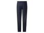Pantalon de survêtement bleu marine avec taille élastique.