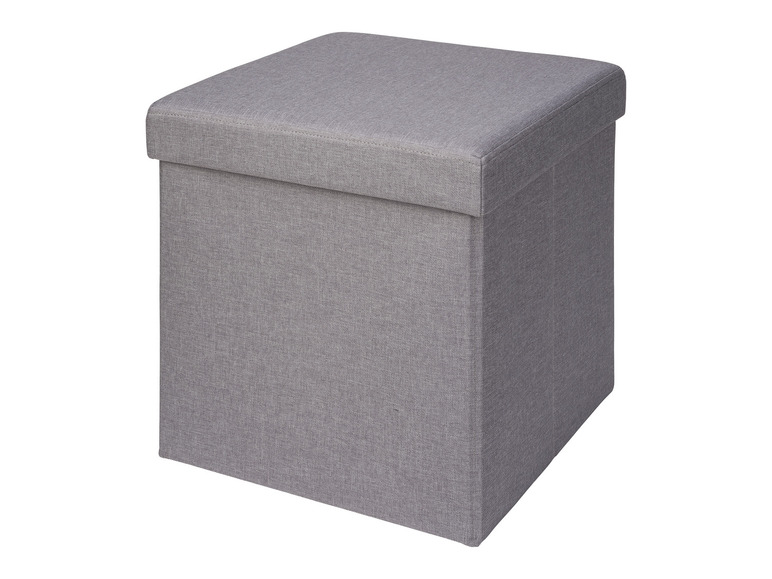 Aller en mode plein écran : LIVARNO home Pouf-coffre de rangement, 46 L - Image 23