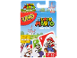 Jeu de cartes sur le thème des personnages de jeux vidéo, avec une règle spéciale.
