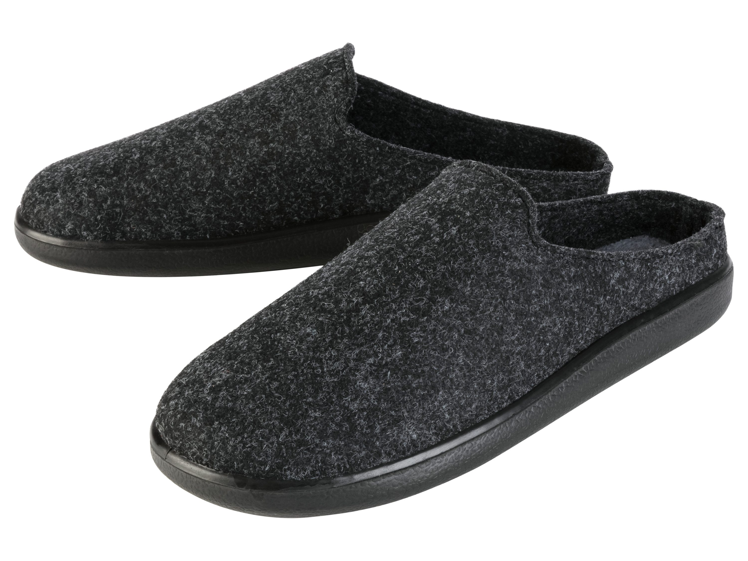 LIVERGY® Chaussons homme (anthracite, 44)