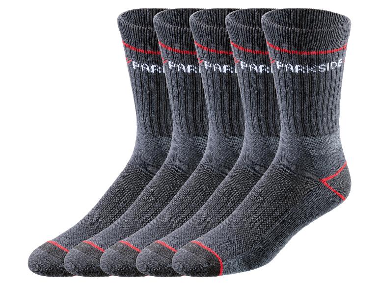 Quatre paires de chaussettes noires Parkside.