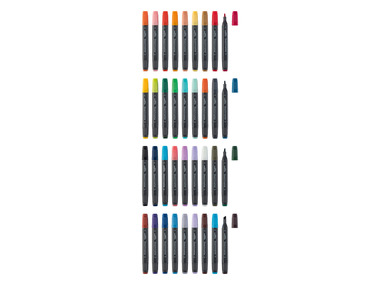 crelando® Marqueurs à dessin, 36 pièces