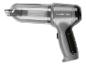 Aspirateur à main sans fil gris avec un bac à poussière transparent