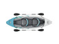 Un kayak gonflable deux places Hydro-Force avec deux pagaies.