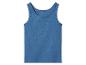 Débardeur enfant en coton bleu