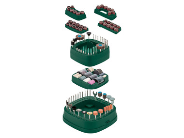 PARKSIDE® Set d'accessoires pour meuleuse de précision PDZ 276 A2, 276 pièces